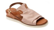 Sandale PLANET roz, 30241, din piele naturala