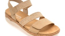 Sandale REMONTE nude, R6861, din piele ecologica
