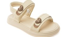 Sandale SELECTION KIDS albe, 12072, din piele ecologica