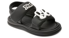 Sandale SELECTION KIDS negre, 25812, din piele ecologica