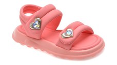 Sandale SELECTION KIDS roz, 6015, din piele ecologica