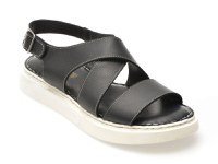 Sandale SHOOZY negre, EV4036, din piele naturala - 1