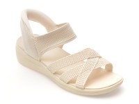 Sandale SKECHERS bej, ARYA, din material textil - 1