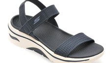 Sandale SKECHERS bleumarin, GO WALK ARCH FIT 2.0, din material textil