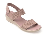 Sandale SKECHERS mov, ARYA, din material textil - 1