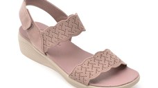 Sandale SKECHERS mov, ARYA, din material textil