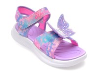Sandale SKECHERS mov, JUMPSTERS, din piele ecologica - 1