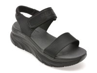 Sandale SKECHERS negre, D LUX WALKER, din material textil - 1