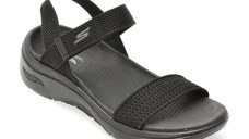 Sandale SKECHERS negre, GO WALK ARCH FIT 2.0, din material textil