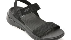 Sandale SKECHERS negre, GO WALK ARCH FIT, din material textil