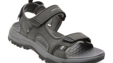 Sandale SKECHERS negre, PREWITT, din piele ecologica