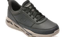 SKECHERS ARCH FIT ORVAN Pantofi Sport Barbati Negri din Piele Naturala