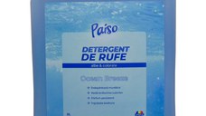 Detergent lichid de rufe profesional Paiso - Ocean Breeze pentru haine albe & colorate, 100 spalari, 5 litri