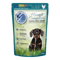 4DOG Junior, XS-XL, Pui, plic hrană umedă câini junior, (în sos), 100g - 2
