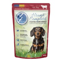 4DOG, XS-XL, Vită, plic hrană umedă câini, (în sos), 100g - 2