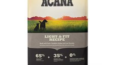 ACANA Dog Light & Fit, hrană uscată fără cereale câini, metabolism ACANA Heritage Light & Fit, hrană uscată fără cereale câini, managemetul greutății, 11.4kg