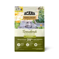 ACANA Highest Protein Grasslands, Rață și Pui, hrană uscată fără cereale pisici, 1.8kg - 2