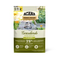 ACANA Highest Protein Grasslands, Rață și Pui, hrană uscată fără cereale pisici, 4.5kg - 2