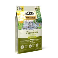ACANA Highest Protein Grasslands, Rață și Pui, hrană uscată fără cereale pisici, 4.5kg - 5