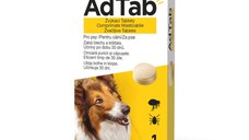 ADTAB, deparazitare externă câini, comprimate masticabile ADTAB, deparazitare externă câini, M-L(22 - 45kg), comprimate masticabile, 900mg x 1buc