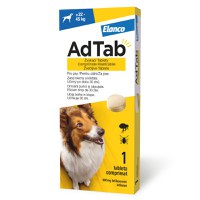 ADTAB, deparazitare externă câini, comprimate masticabile ADTAB, deparazitare externă câini, M-L(22 - 45kg), comprimate masticabile, 900mg x 1buc - 2