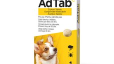 ADTAB, deparazitare externă câini, comprimate masticabile ADTAB, deparazitare externă câini, S(5.5 - 11kg), comprimate masticabile, 225mg x 1buc