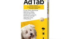 ADTAB, deparazitare externă câini, comprimate masticabile ADTAB, deparazitare externă câini, XS-S(2.5 - 5.5kg), comprimate masticabile, 112.5mg x 1buc