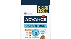 ADVANCE Dog Medium Adult, M, Pui, hrană uscată câini ADVANCE Adult Medium, M, Pui, hrană uscată câini, GRATUIT, 12 + 2KG