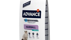 ADVANCE Hairball Sterilised, Curcan, hrană uscată pisici sterilizate, limitarea ghemurilor de blană, 10kg