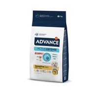 ADVANCE Sensitive Care Mini, XS-S, Somon, hrană uscată câini, sistem digestiv, 7kg - 1