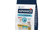 ADVANCE Sensitive Care Sterilised cu somon, hrana uscata pentru pisici sterilizate, 3 kg