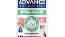 ADVANCE VETERINARY DIETS Dieta Hipolergenica pentru Caini cu Porc, Conserva Umida XS-XL, 400g