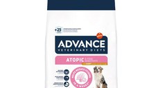 ADVANCE Veterinary Diets Dog Atopic Care, Iepure, dietă veterinară, hrană uscată câini, afecțiuni dermatologice ADVANCE Veterinary Diets Atopic, Iepure, dietă veterinară câini, hrană uscată, afecțiuni dermatologice, 12kg