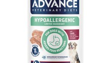 ADVANCE VETERINARY DIETS Hypoalergenic, XS-XL, Miel, dietă veterinară, conservă hrană umedă câini, alergii, (pate), 400g