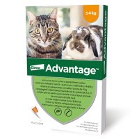 Advantage Pisica/Iepure 40, < 4 kg, 4 pipete - 2