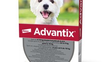 ADVANTIX, deparazitare externă câini, pipetă repelentă ADVANTIX 100, deparazitare externă câini, pipetă repelentă, S(4 - 10kg), 1buc