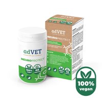 ADVET NeuroProtect, supliment sistem nervos & calmante câini, capsule ADVET NeuroProtect, XS-XL, supliment sistem nervos & calmante câini și pisici, flacon, 45 capsule - 1