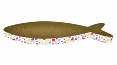 AGILITY Peste, scratcher pisici, carton, multicolor, 44.45x13.97x5.08cm
