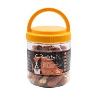 AGILITY Pulpițe din Os de Calciu, XS-XL, Pui, punguță recompense câini, 500g - 1