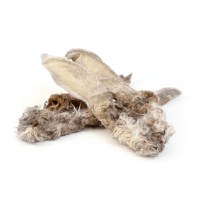 AGILITY Urechi de Iepure, XS-XL, punguță recompense naturale deshidratate câini, 500g - 3