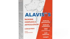 ALAVIS 5 - Supliment pentru Sistemul Articular la Câini și Pisici, 90 Comprimate, XS-XL