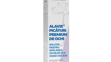 ALAVIS Picaturi Premium pentru Igiena Ochilor la Caini si Pisici, Flacon de 60ml, XS-XL