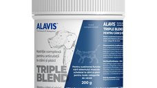 ALAVIS Triple Blend - Supliment Articular pentru Câini și Pisici, Pudră 200g, XS-XL