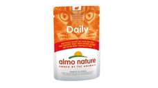 ALMO NATURE Daily Cat cu Pui si Vita in Sos, Hrana Umeda pentru Pisici, 70 g