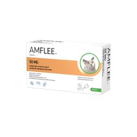 AMFLEE Cat, spot-on, soluție antiparazitară, pisici, 3 pipete - 1