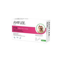 AMFLEE Dog, spot-on, soluție antiparazitară, câini, 3 pipete AMFLEE Dog, spot-on, soluție antiparazitară, câini 2-10 kg, 3 pipete - 1