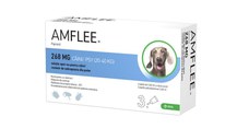 AMFLEE Dog, spot-on, soluție antiparazitară, câini, 3 pipete AMFLEE Dog, spot-on, soluție antiparazitară, câini 20-40 kg, 3 pipete