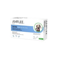 AMFLEE Dog, spot-on, soluție antiparazitară, câini, 3 pipete AMFLEE Dog, spot-on, soluție antiparazitară, câini 20-40 kg, 3 pipete - 1