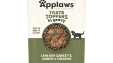 APPLAWS Taste Toppers cu Miel si Zucchini pentru Caini, Hrana Umeda Fara Cereale in Sos, 85 g, XS-XL