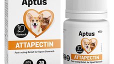 APTUS Attapectin Vet pentru caini si pisici, supliment pentru sistemul digestiv, 30 comprimate, XS-XL